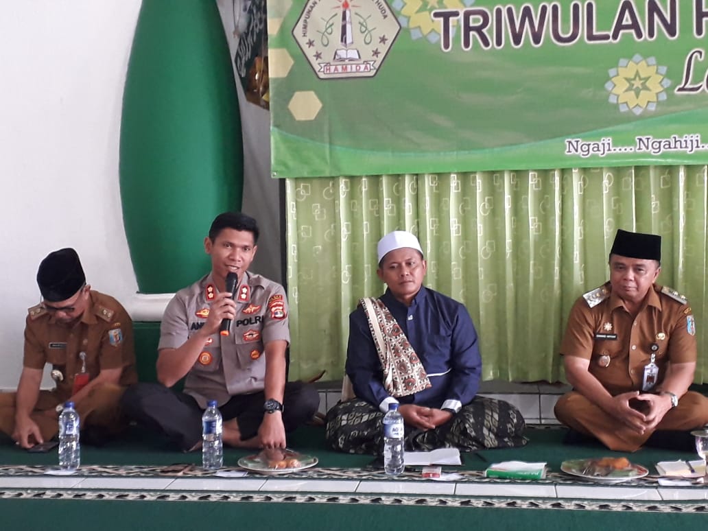 Polres Waykanan Hadiri Pengajian Triwulan HAMIDA