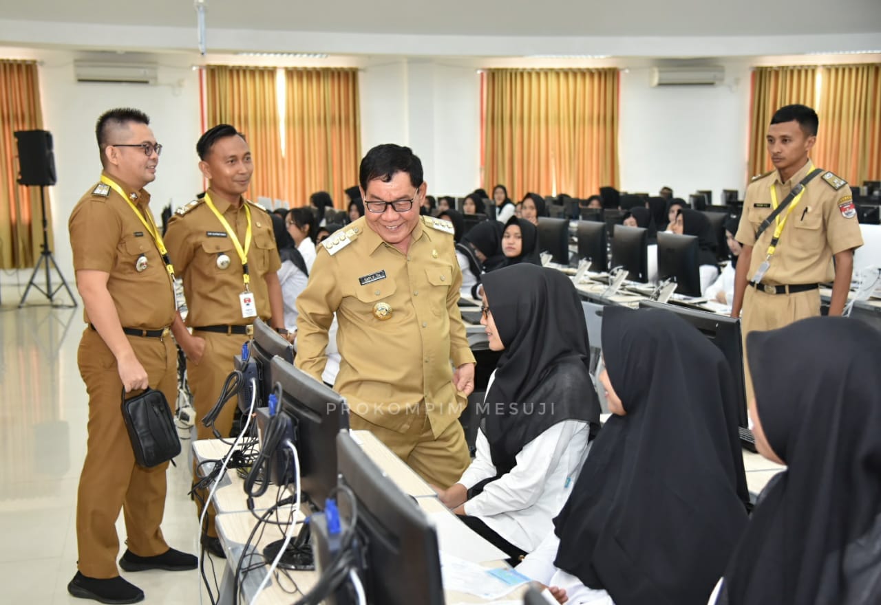 Hari Pertama Jaringan SKD CPNS Mesuji Terkendala, Hari Ini Bupati Turun Lakukan Peninjauan