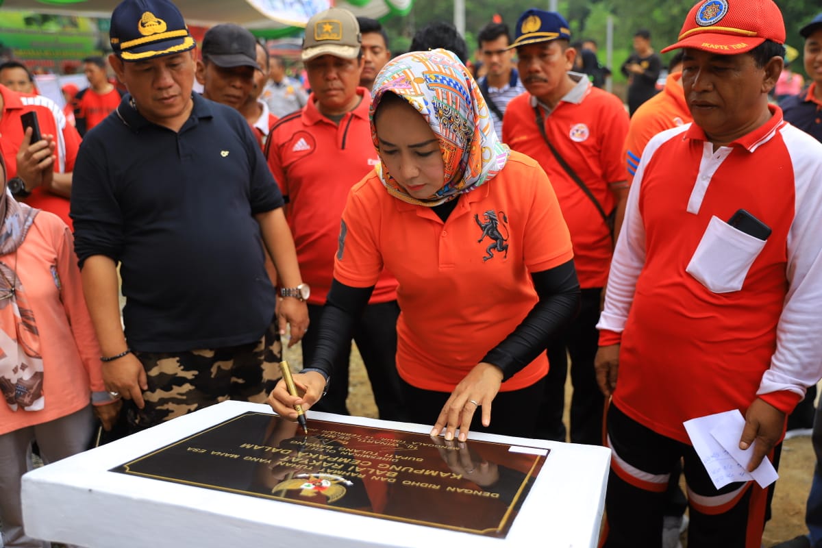 Jelang HUT Tuba, Winarti Kunjungi 15 Kecamatan