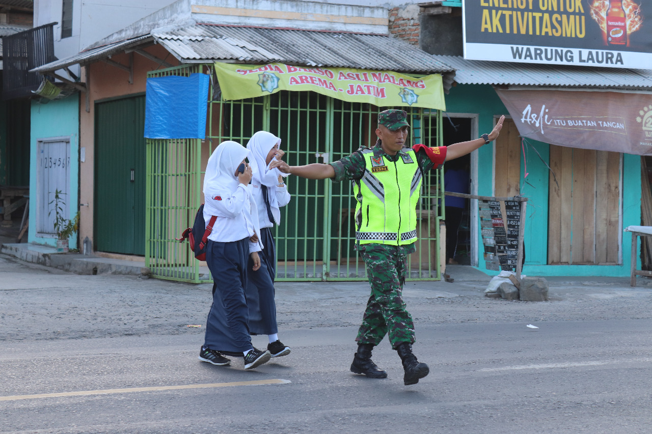 Kodim 0410/KBL Tebar Virus Wawasan Kebangsaan