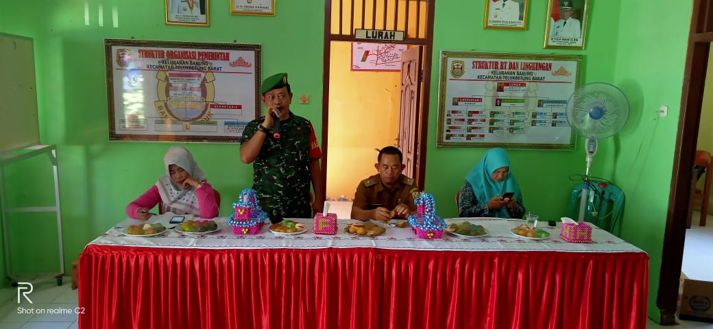 Anggota Kodim 0410/KBL Hadiri Rapat Koordinasi Lintas Sektoral