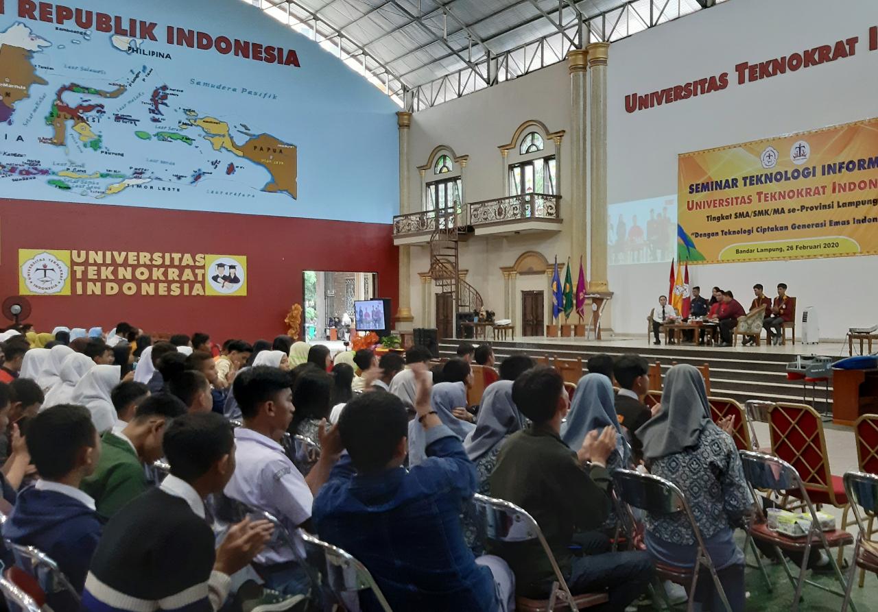 Teknokrat Kenalkan Teknologi Terbaru ke Siswa SMA/SMK/MA se-Lampung