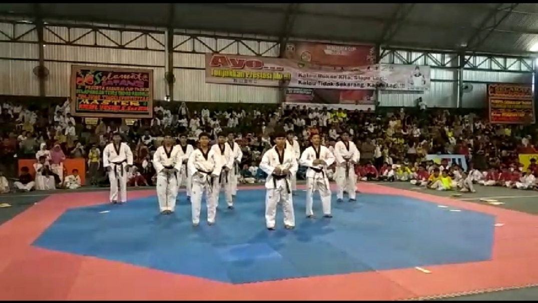 350 Atlet Taekwondo Bertarung di Saburai Cup