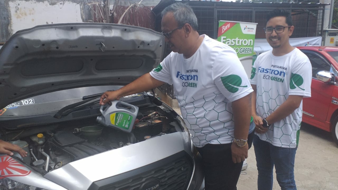 Pelumas Ramah Lingkungan Petamina Fastron Eco Green Hadir di Lampung