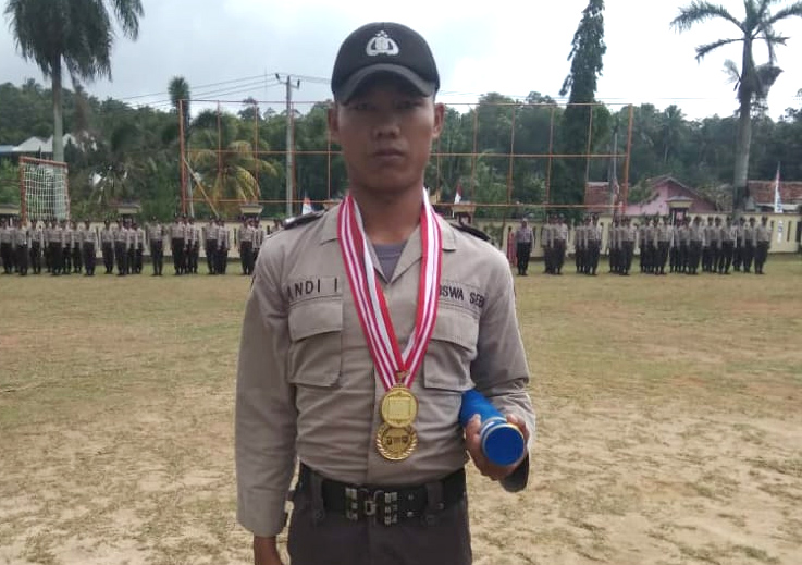 Membanggakan, Anak Petani Siswa SPN Kemiling Raih Dua Medali