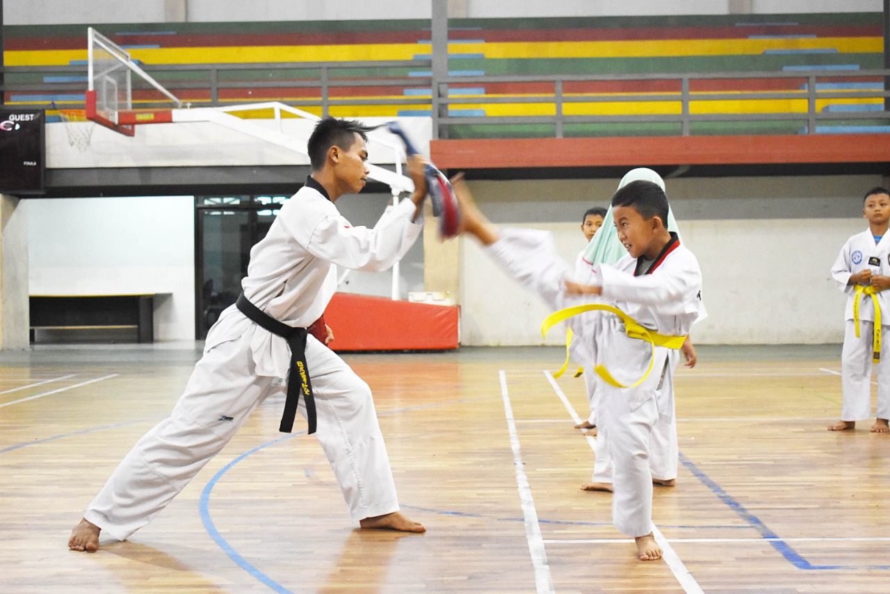 Taekwondo Lampung Barat Gelar UKT