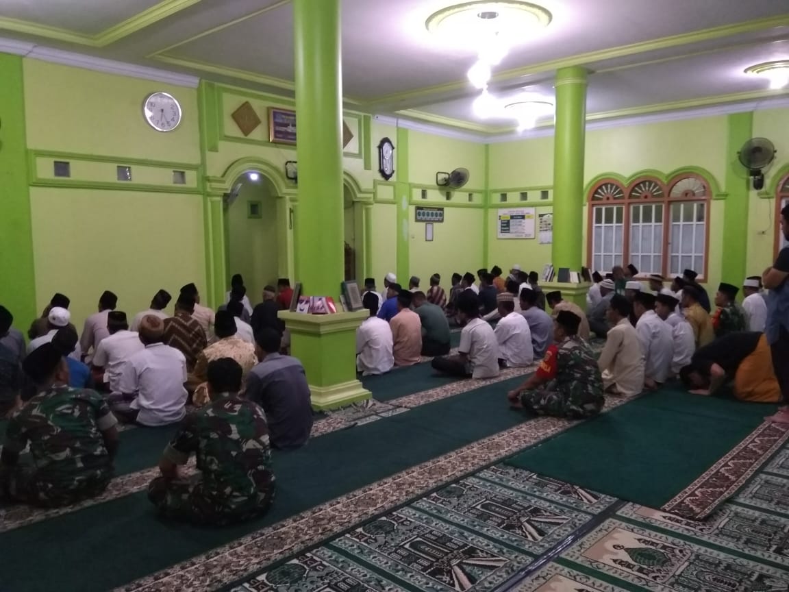 Kodim 0410/KBL Laksanakan Safari Salat Magrib Berjamaah