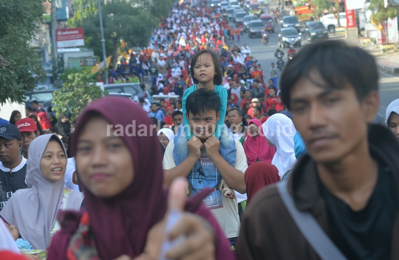 Ribuan Masyarakat Ikuti JSS Radar Lampung