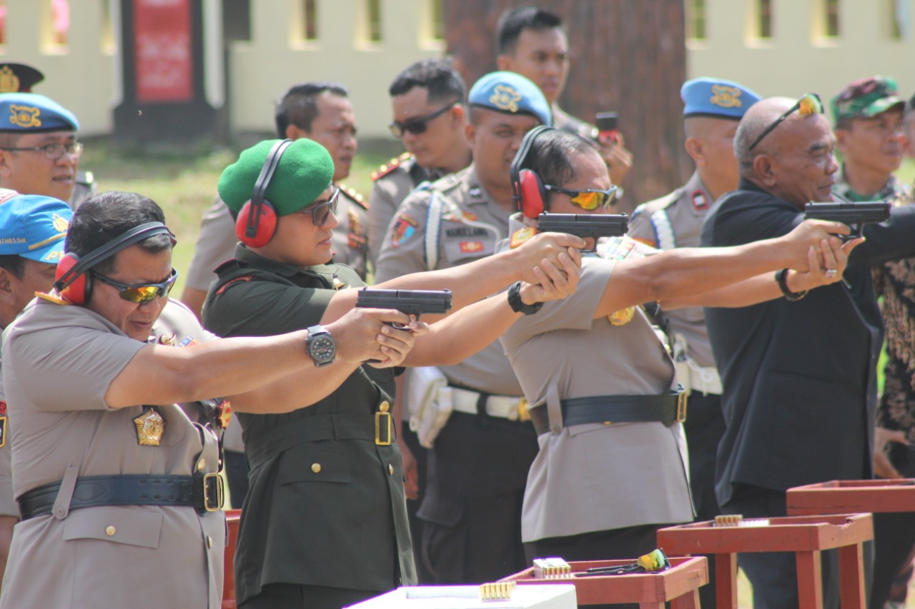 Dandim 0410/KBL Hadiri Penutuapn Pendidikan Pembentukan Bintara Polri