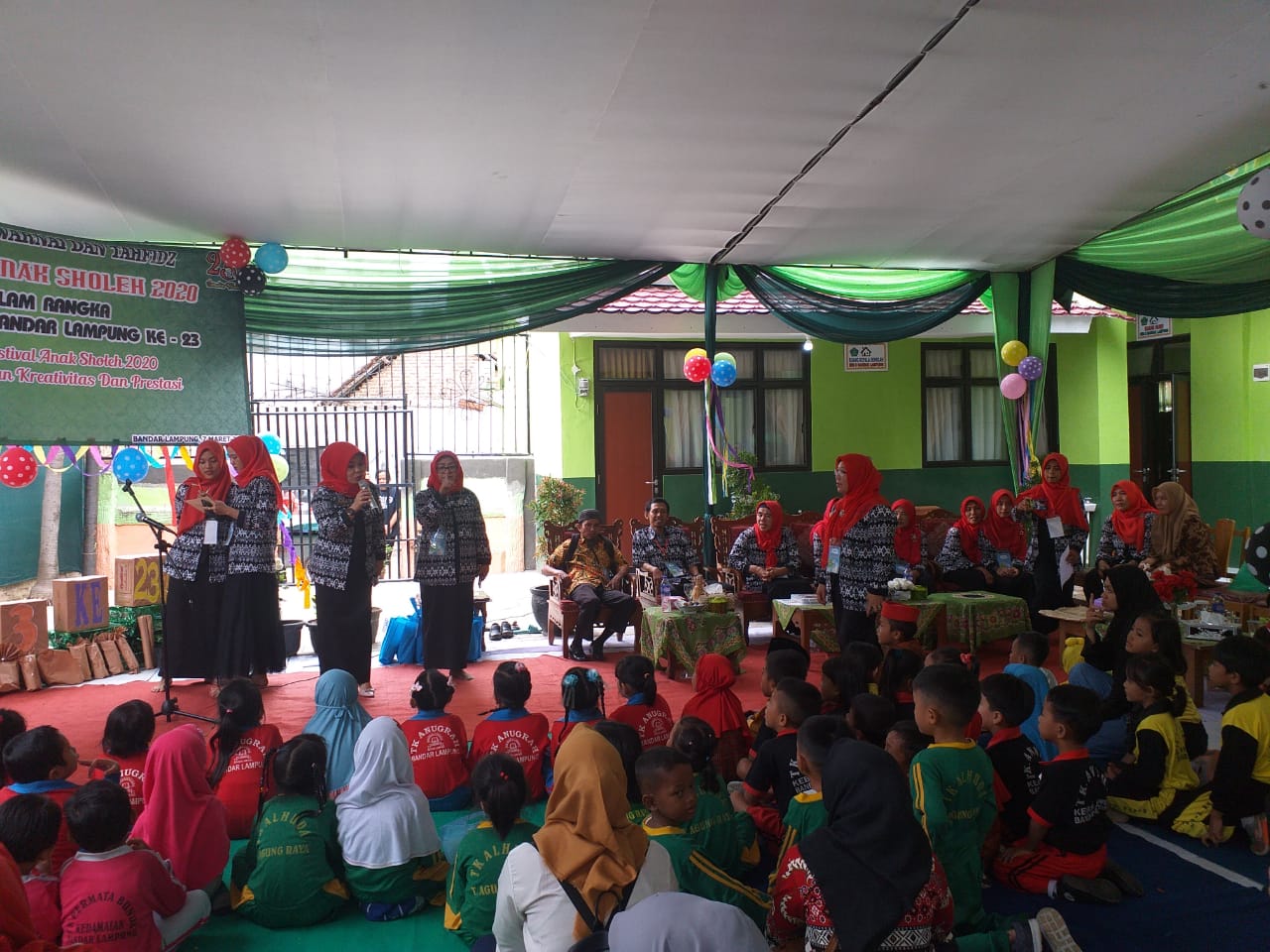 Festival Anak Sholeh Baru Pertama Kali Dilaksanakan MIN 3 Bandarlampung