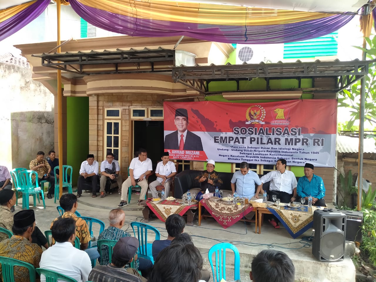 Wakil Ketua MPR RI Ahmad Muzani Sosialisasi Empat Pilar