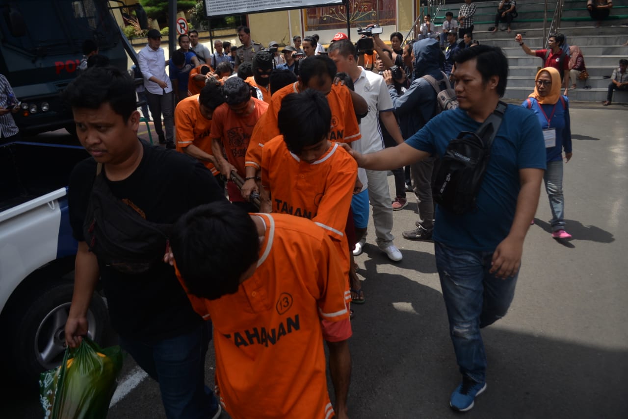 Sepanjang OPS Cempaka, Polda Lampung Ringkus 41 Tersangka
