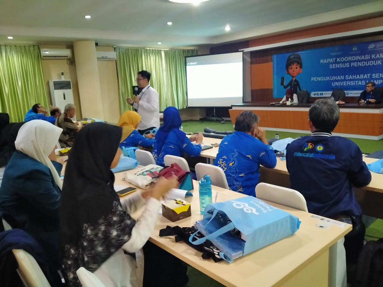 BPS Provinsi Lampung Kukuhkan Sahabat Sensus Unila