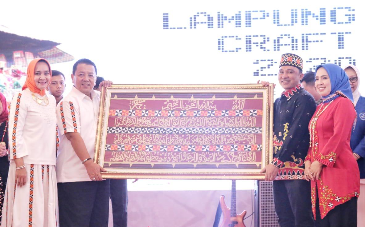 Lampung Craft 2020, Bantu Tingkatkan Daya Saing Pengerajin Lampung