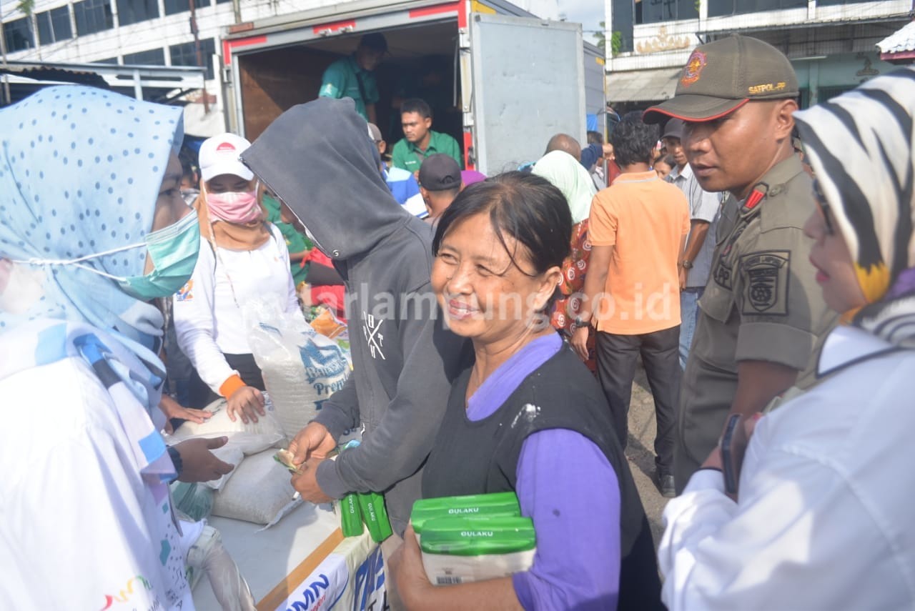 Gelar Pasar Murah di Kedondong, Kecamatan Lain Menyusul