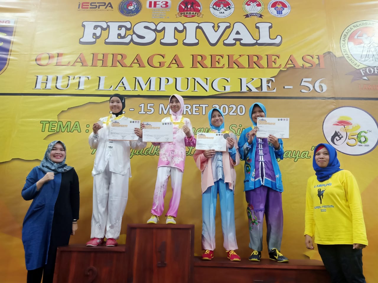 Atlit Wushu Al Kautsar Sabet 9 Medali Emas