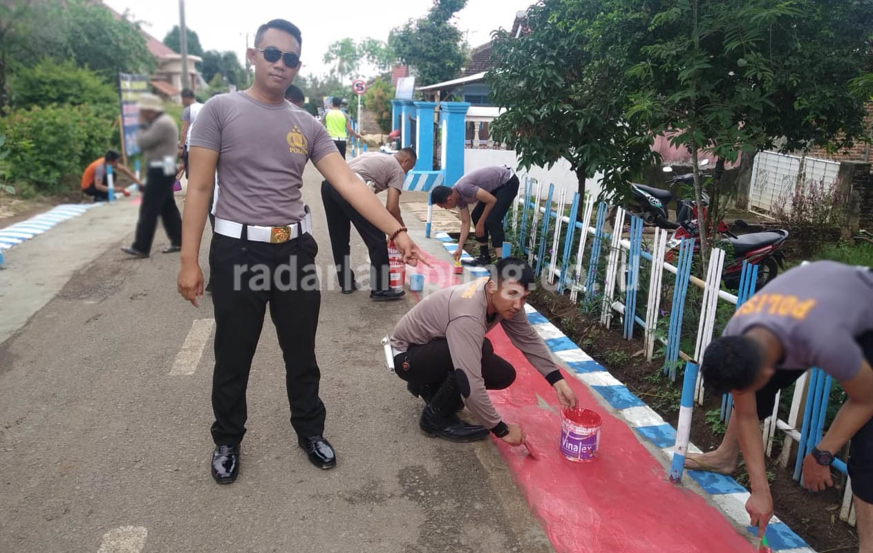 Taman Sari Bersiap Penilaian Kampung Tertib Lantas