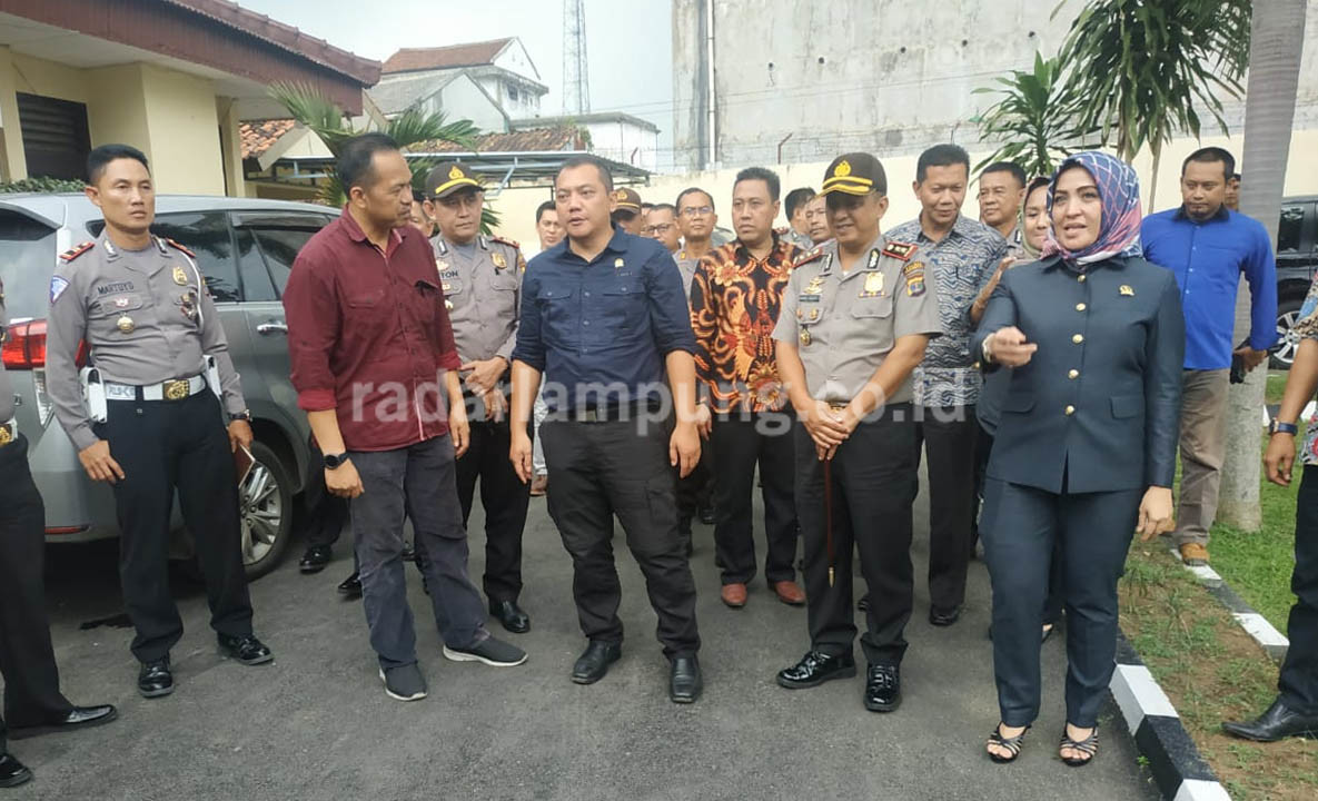 Tobas Tinjau Mapolres Pringsewu, Ini Hasilnya