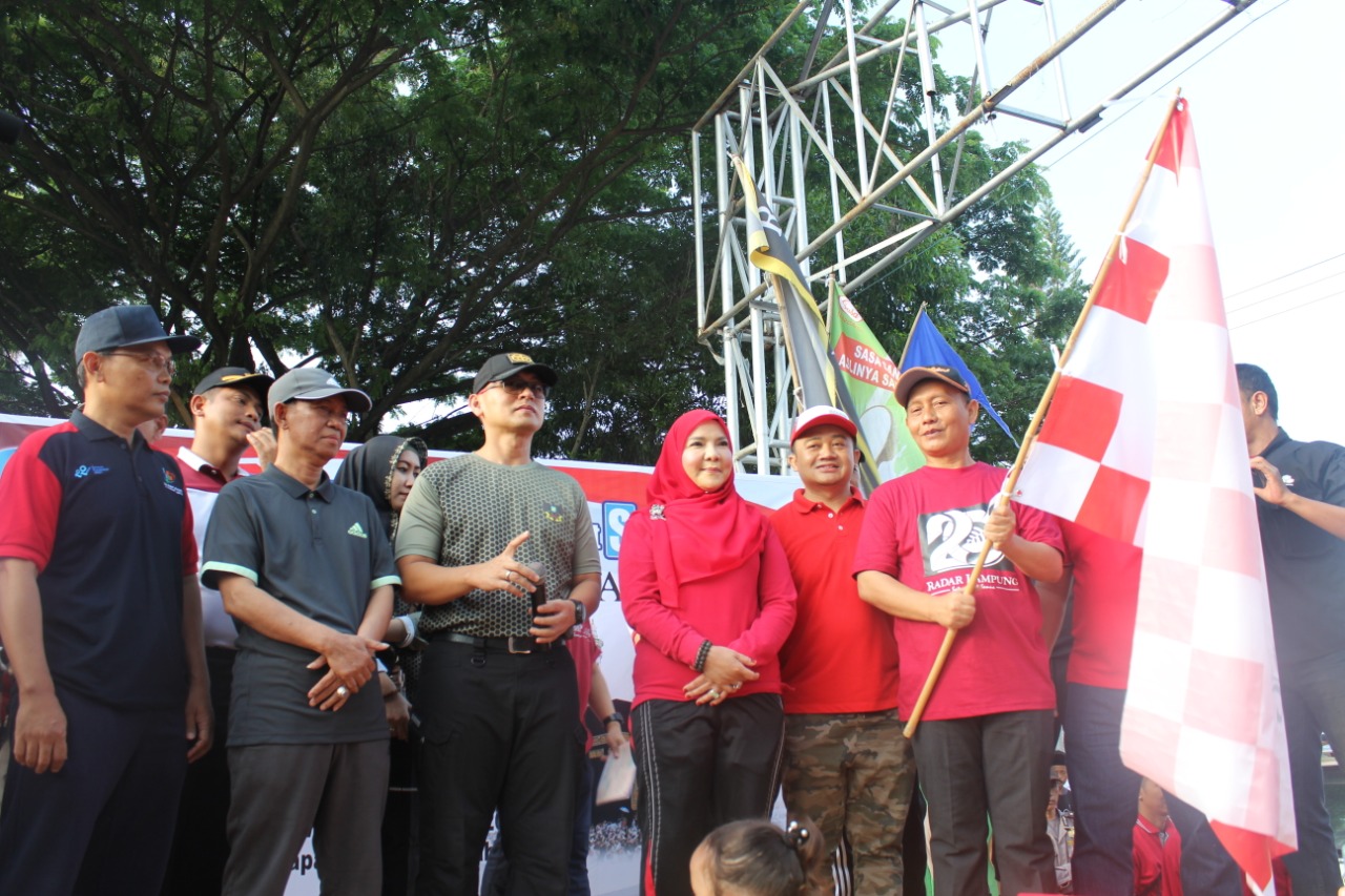 Dandim 0410/KBL Melepas Peserta JSS Radar Lampung