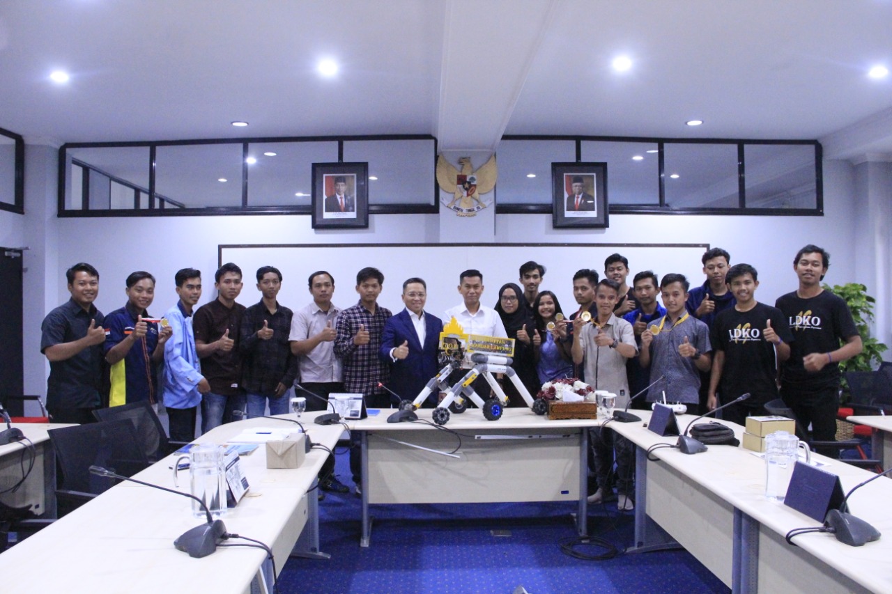 Tim Robot UBL Rebut Juara Olimpiade Robot Teknik Mesin se-Sumatera 2020