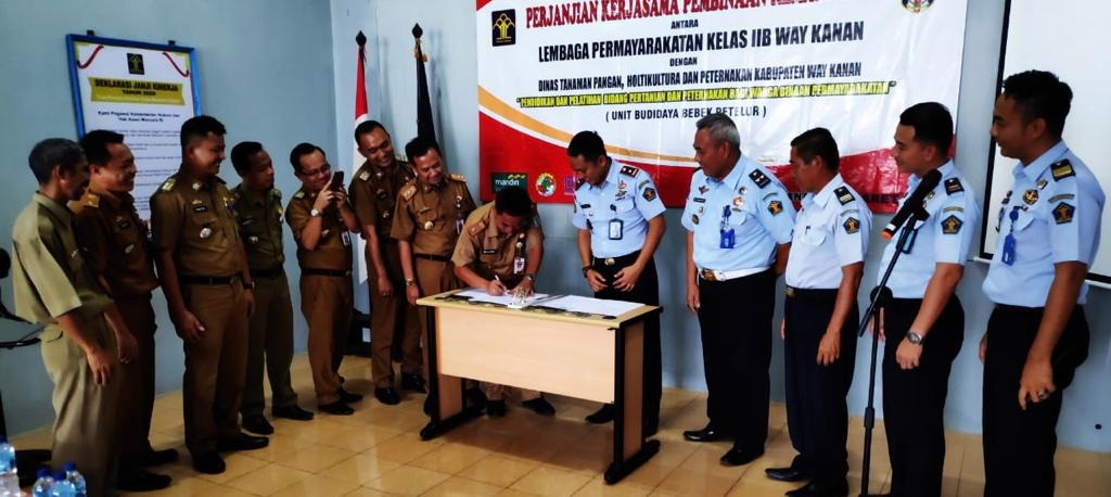 Tingkatkan Mutu dan SDM, Lapas Kelas IIB Way Kanan Lakukan Program Pembinaan