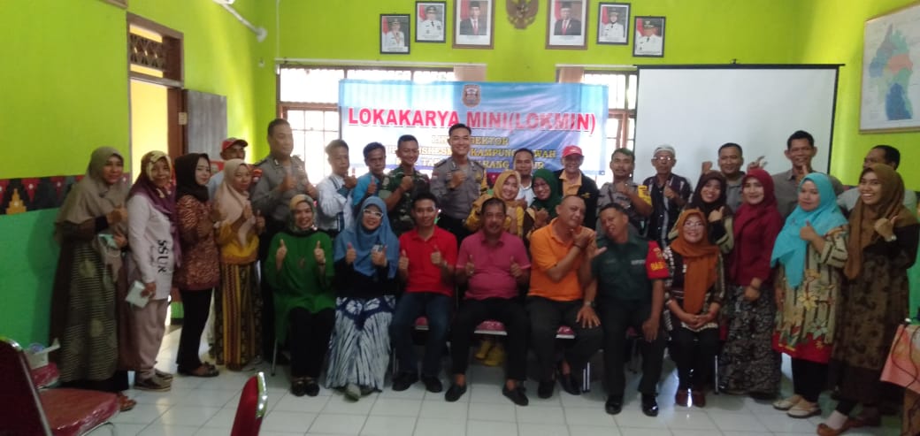 Babinsa Kampung Sawah Hadiri Lokakarya Mini