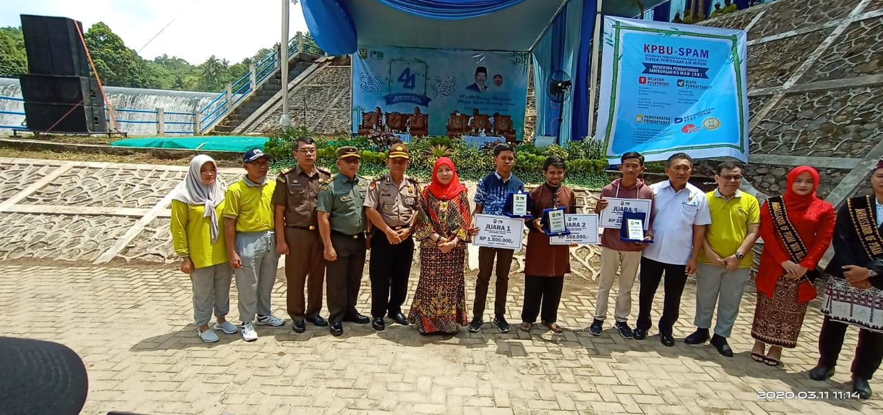 Plh Kasdim 0410/KBL Hadiri HUT ke-44 PDAM Way Rilau