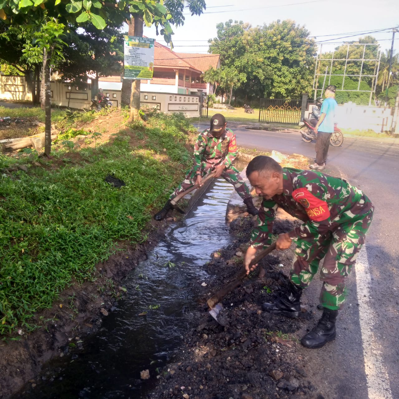 Kodim 0410/KBL Laksanakan Jumat Bersih