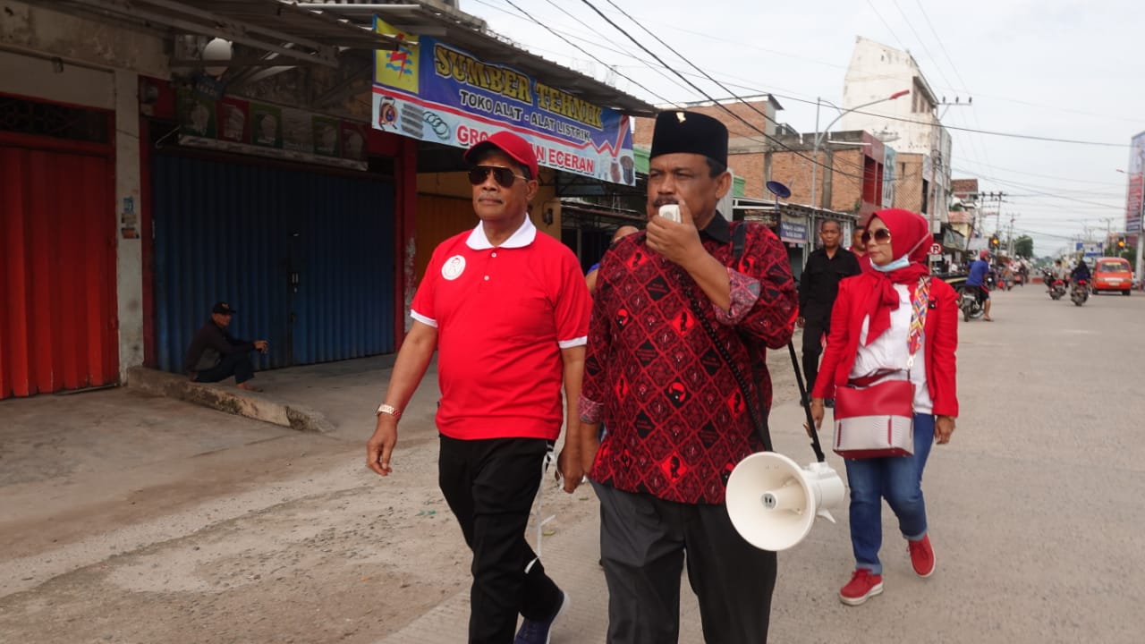 Pemkab Lamteng dan Pedagang Jamu Gendong Sosialisasikan Minum Jamu