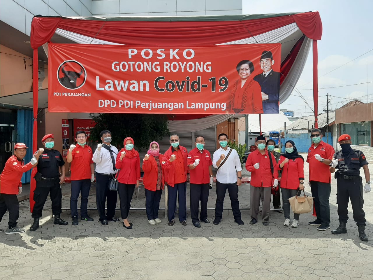 Peduli Warga, DPD PDI-P Gotong Royong Lawan Covid-19 