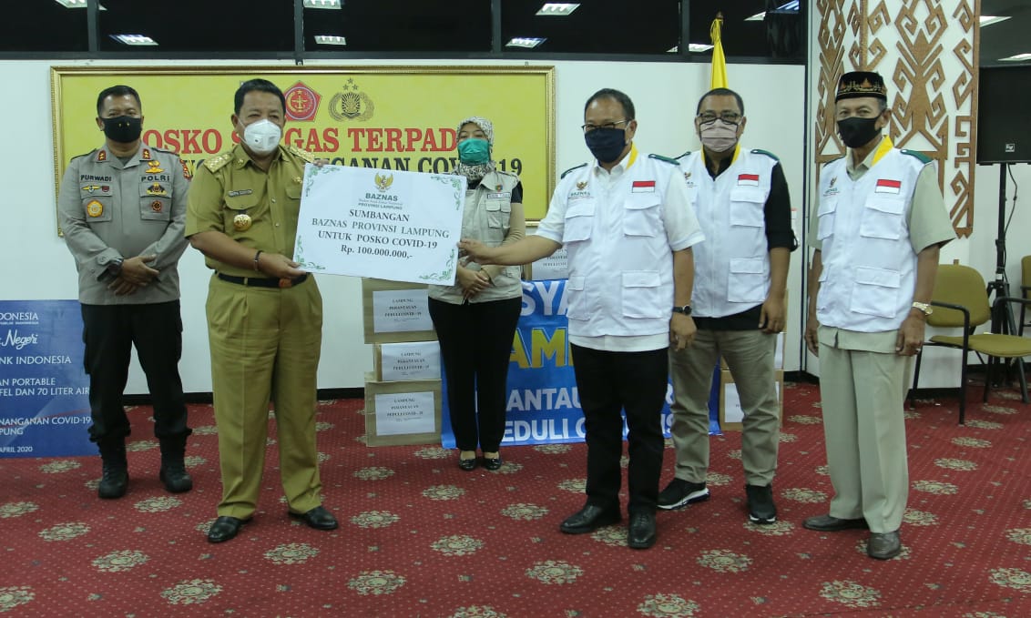 Solidaritas Peduli Penanganan Covid-19 di Lampung Menguat
