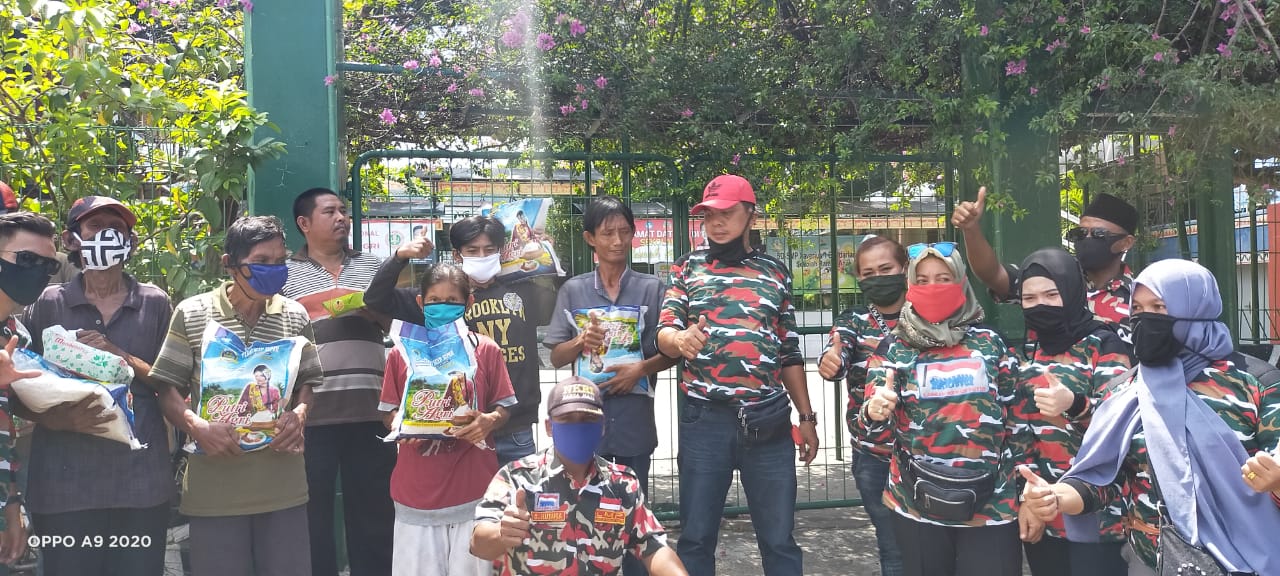 Peduli Covid-19, LMP Bandarlampung Roadshow Baksos 