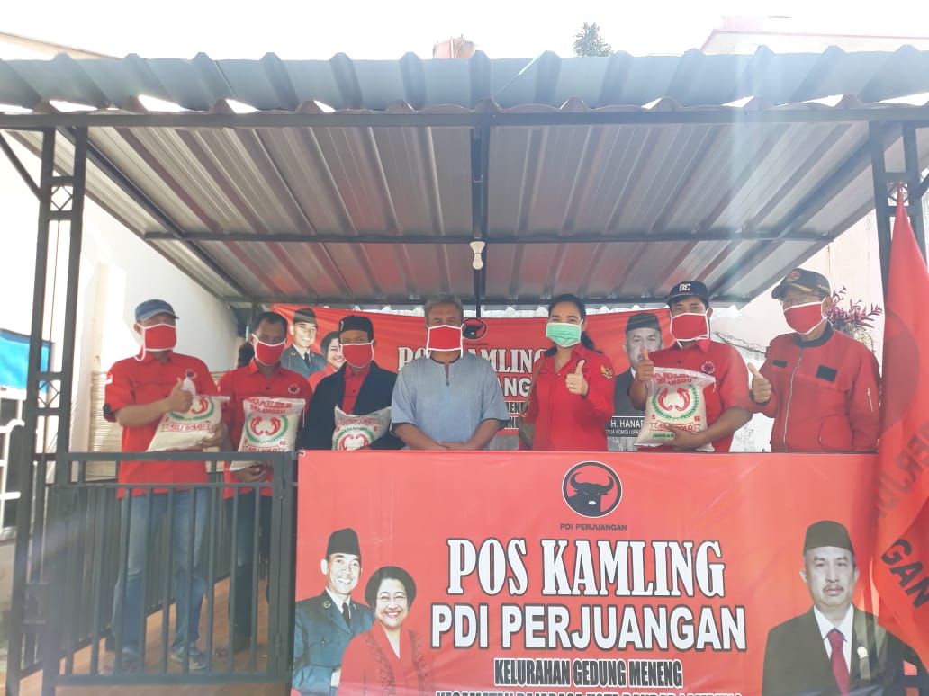 Peduli Covid-19, Fraksi PDIP DPRD Bandarlampung Berbagi