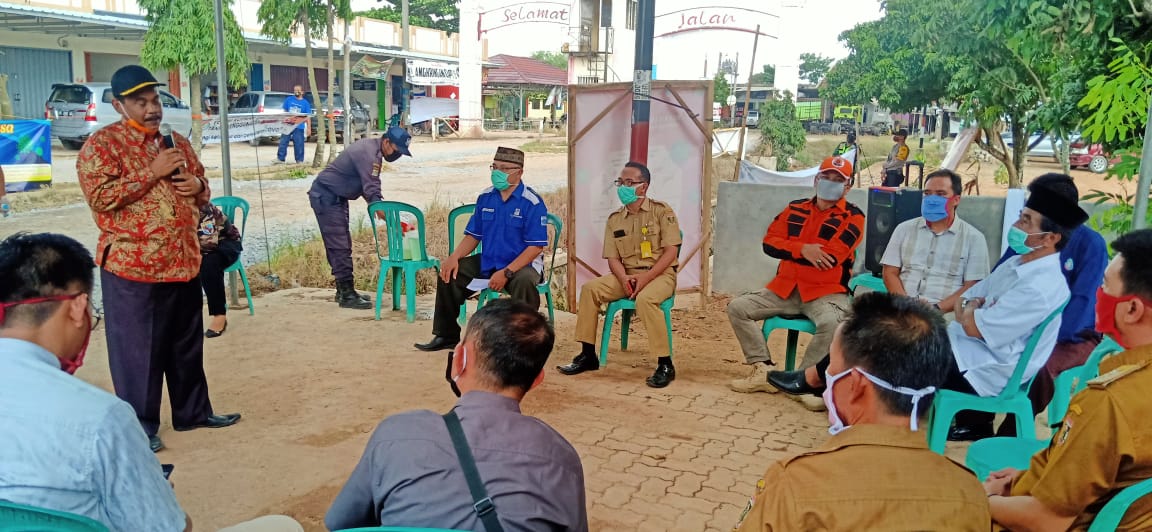Relawan Kampung Tanggap Covid-19 Larang Warga Masuk Bila Tak Pakai Masker