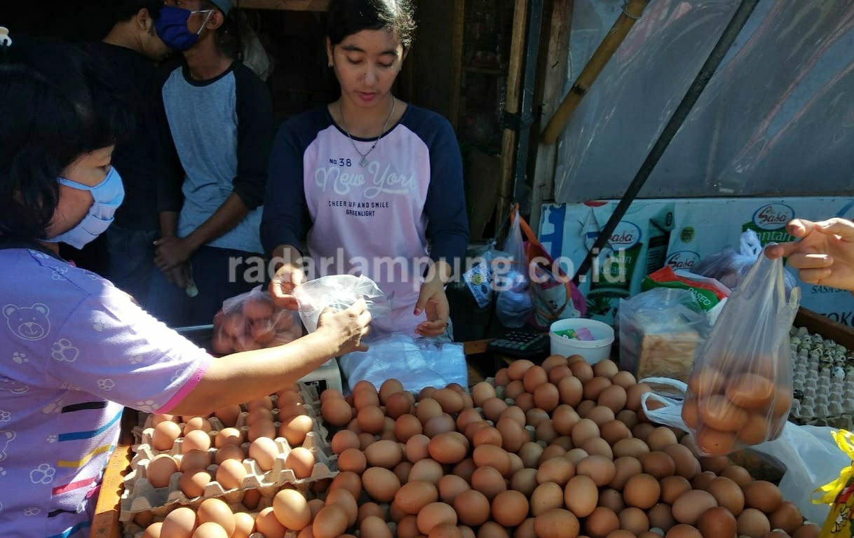 Tingkatkan Penjualan Telur, Mulai Besok ASN Diminta Beli Telur di Bazar Rebo Disperindag