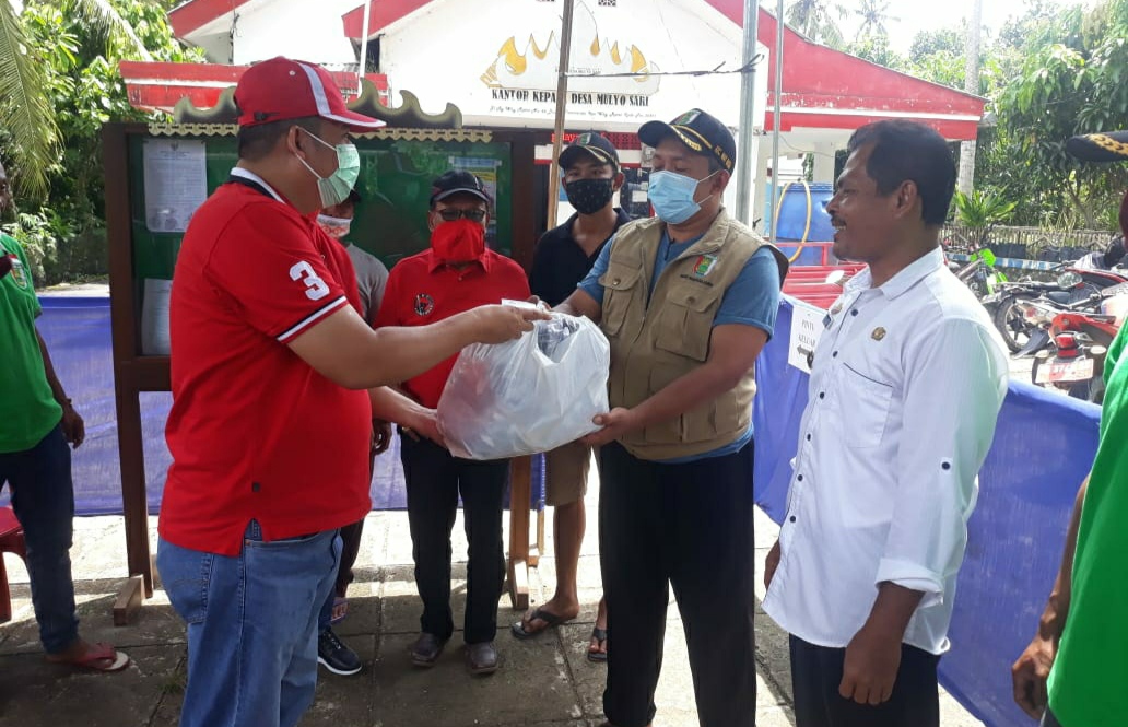 Apresiasi untuk Baksos Perangi Covid-19 PDIP Pesawaran