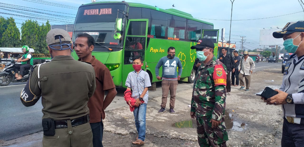 Antisipasi Masuknya Virus Corona, Kodim 0410/KBL Lakukan Kegiatan Pengamanan di Perbatasan