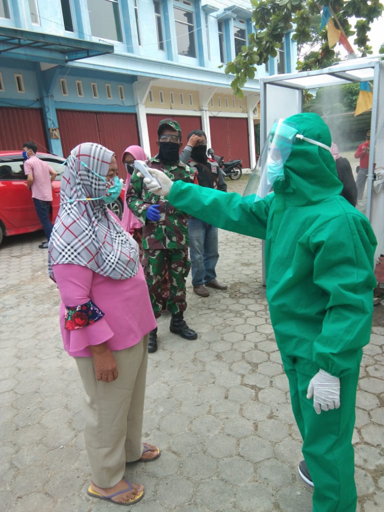 Gugus Tugas Penanganan Covid-19 Lakukan Pengecekan di Daerah Perbatasan