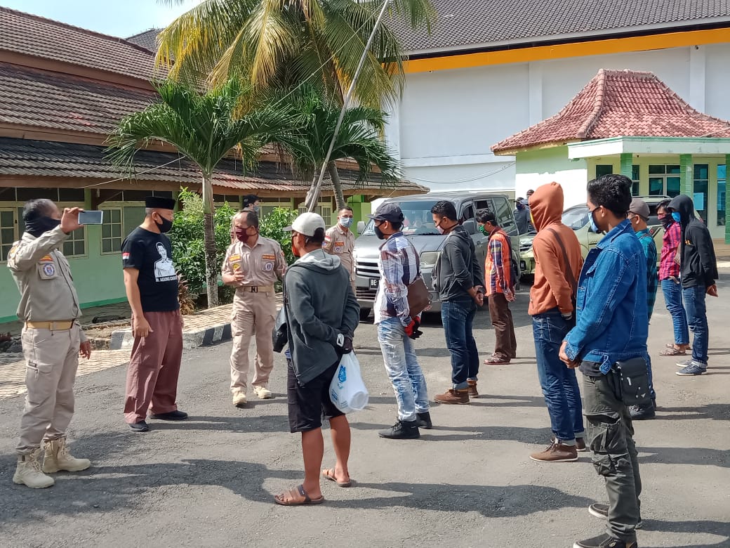 Belasan PMI yang Kembali ke Lampung di Isolasi