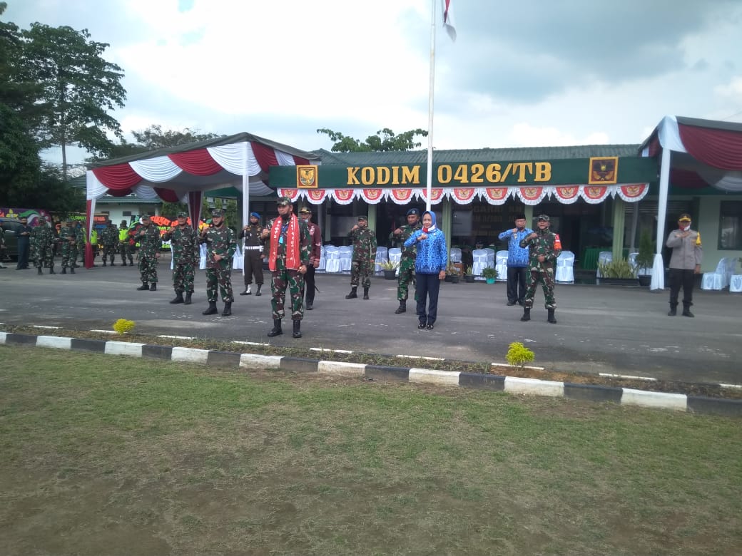 Kunjungi Tuba, Pangdam Pesan Prajurit TNI Harus Selalu Gerak