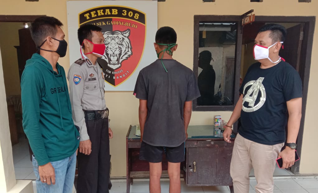 Pulang, Buron Pembobol Warung Diciduk Polisi