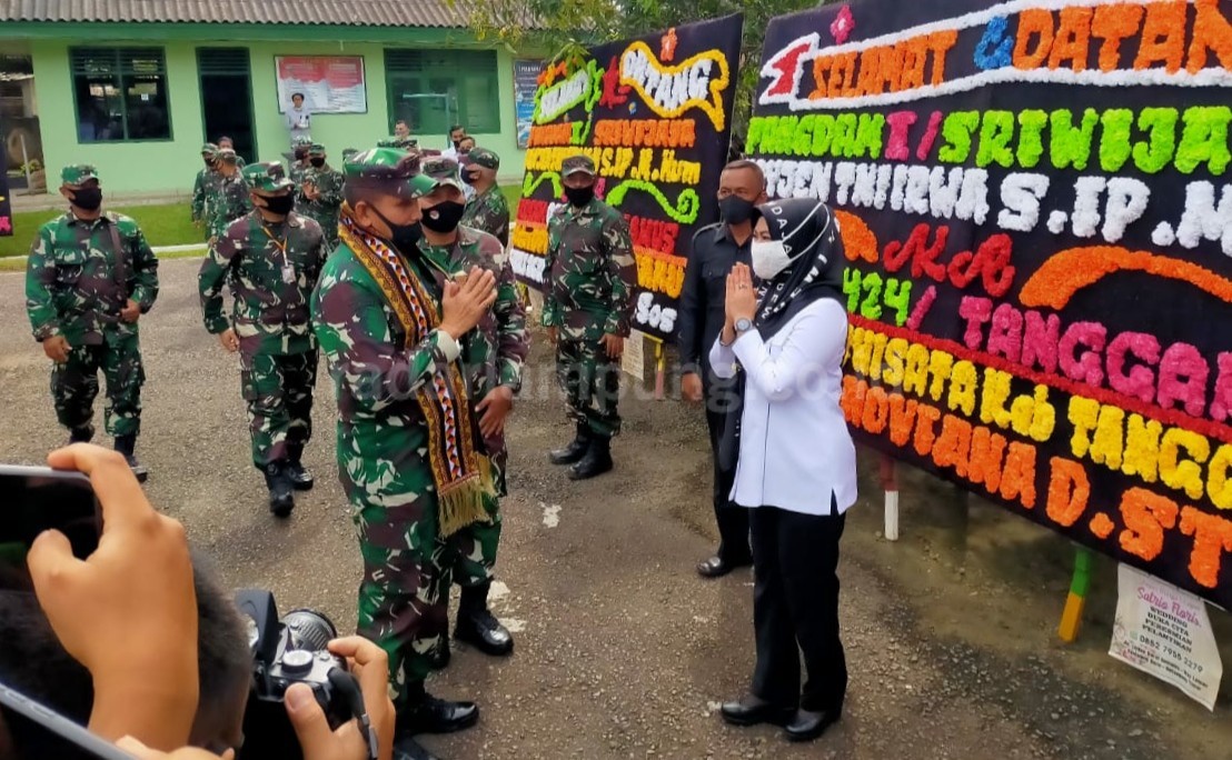 Zona Hijau, Pangdam Minta Warga Tanggamus Tetap Terapkan Protokol Kesehatan