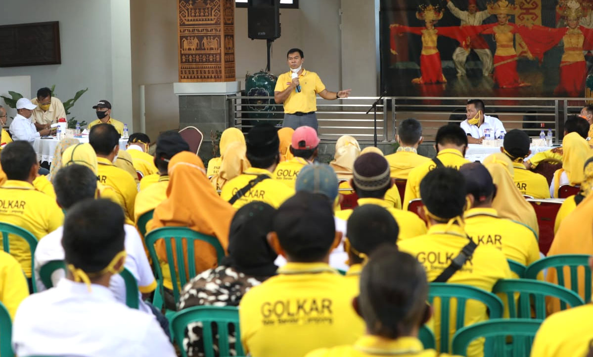 Panaskan Mesin Partai, Golkar Siap Menangkan Rycko