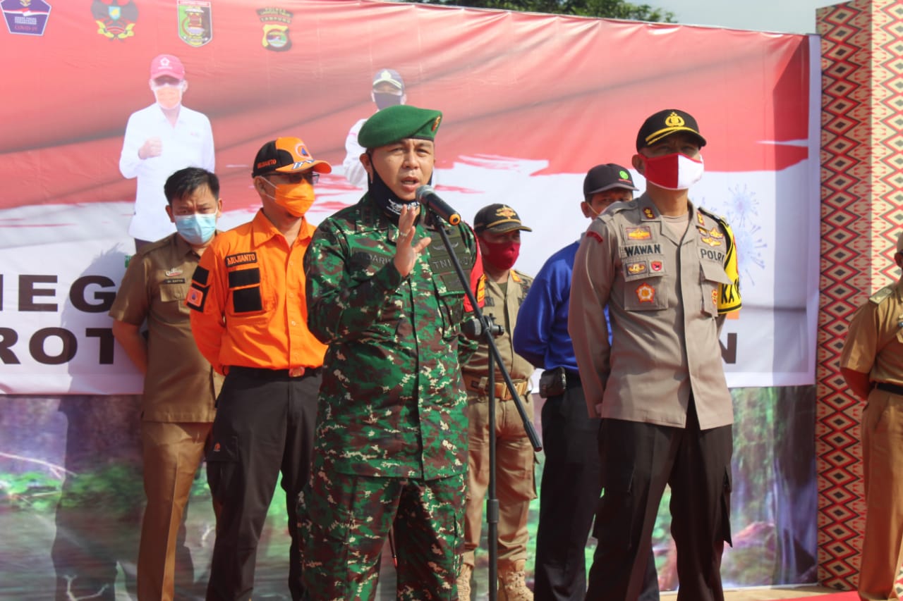 Kodim 0429  dan Polres Lamtim Siap Gelar Operasi Imbangan New Normal