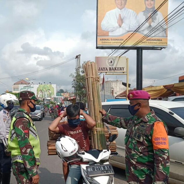 Tim Gugus Tugas Percepatan Penanganan Covid-19 Lakukan Penegakan Protokol Kesehatan