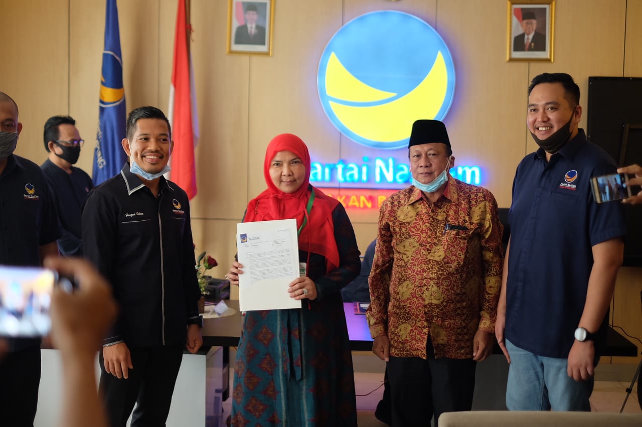 Tiga Paslonkada di Lampung Dapat Rekom NasDem, Ini Pesan Tobas