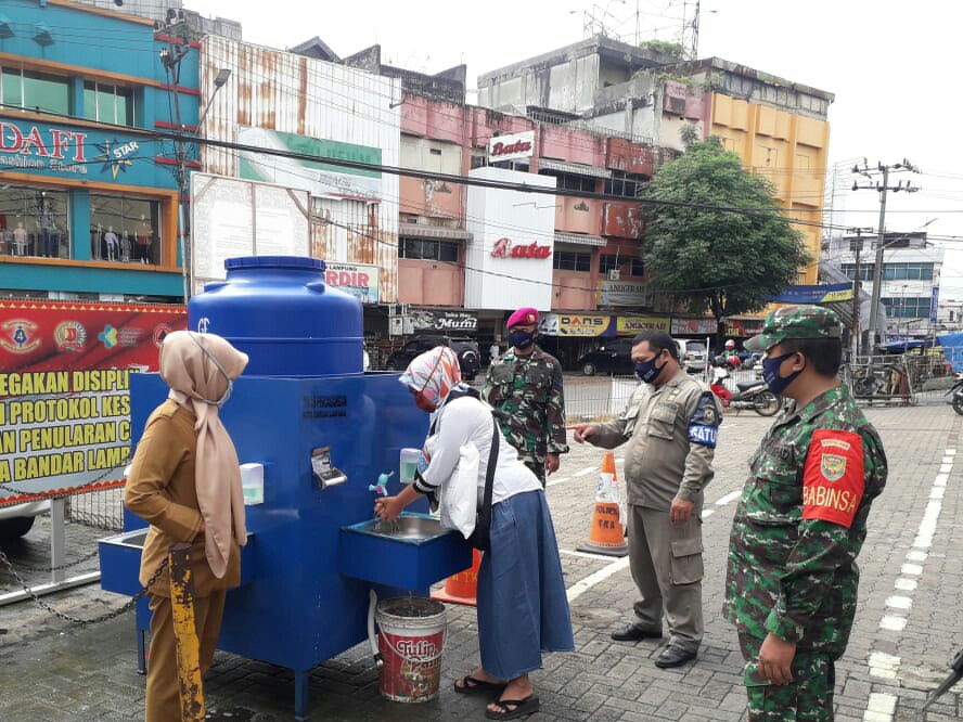 Tim Gugus Tugas Covid-19 Laksanakan Pengamanan di Pos PAM Pasar Panjang