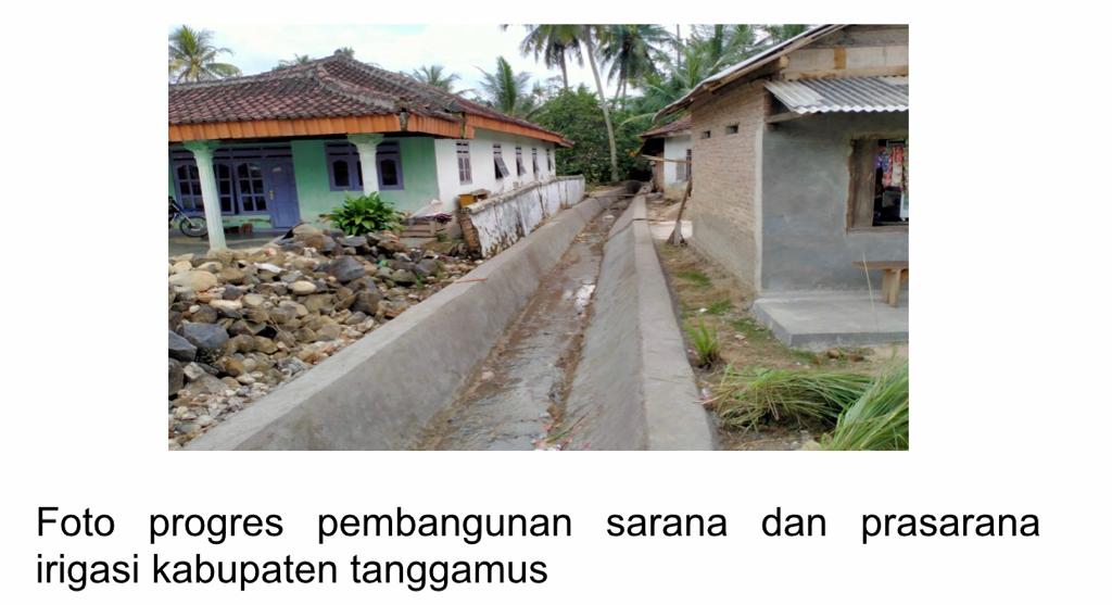 Bangun Irigasi di Tiga Lokasi Tahun Ini, Pemkab Tanggamus Pakai DAK