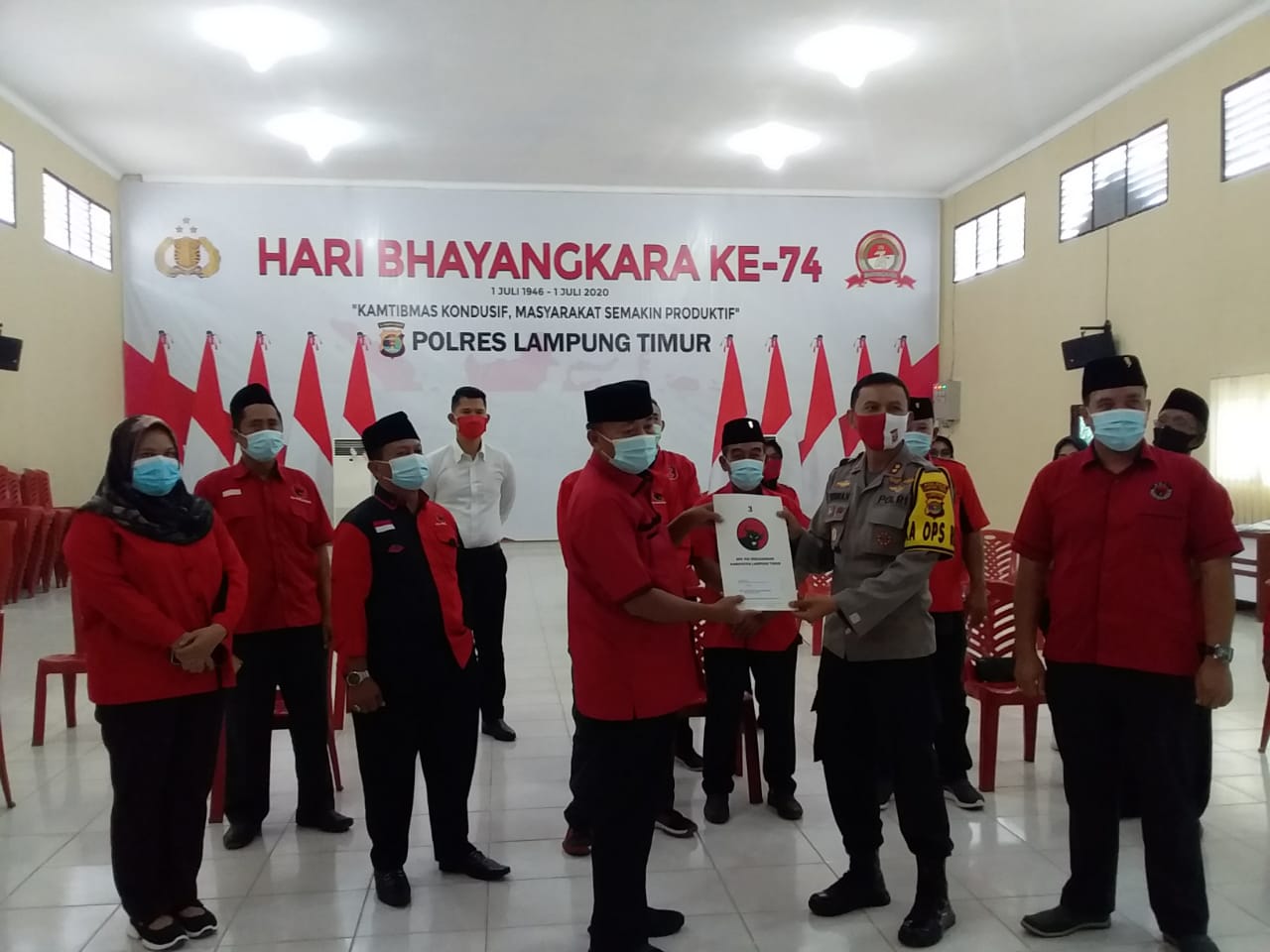 PDIP Lamtim Desak Usut Pembakaran Bendera Partai