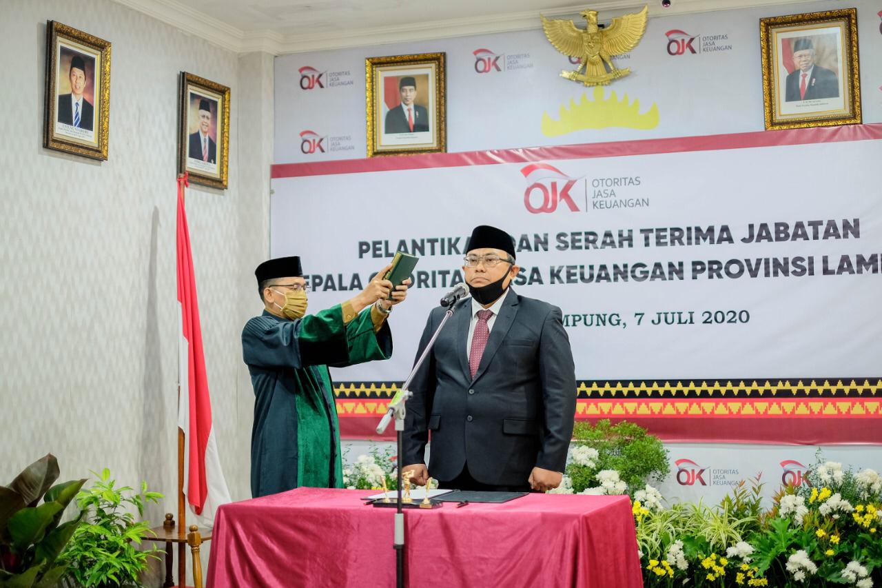 Selamat! Bambang Hermanto Nahkodai OJK Lampung yang Baru